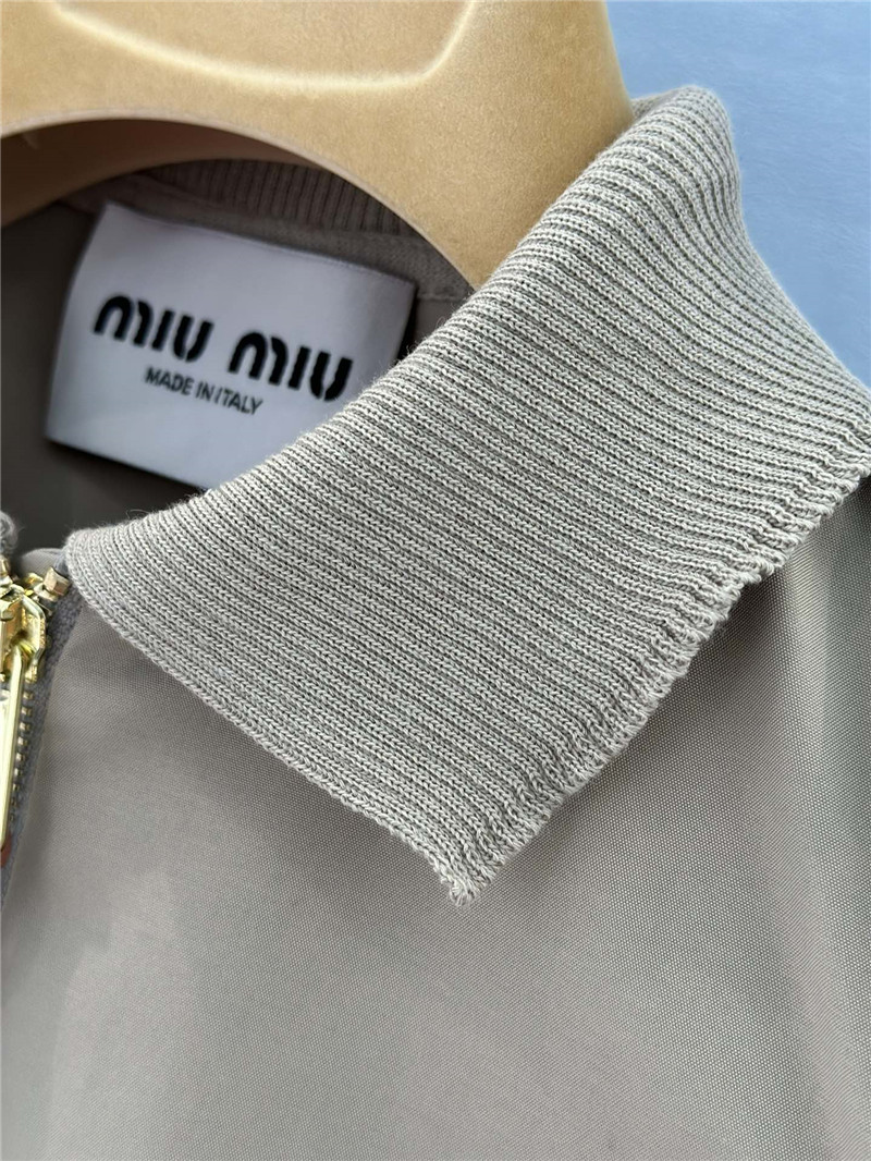M1um1u polo vest dress replica designer clothes