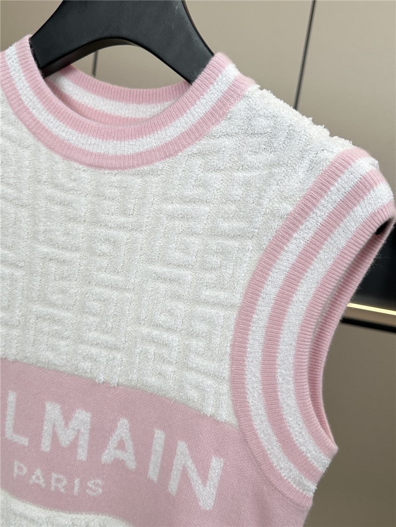 Balmain new monogram vest replica clothing sites