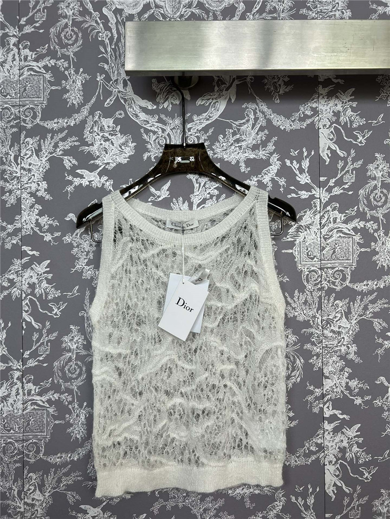 D10r lace crochet vest replica d&g clothing