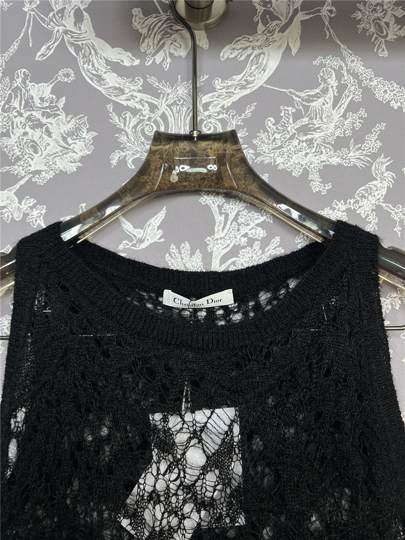 D10r lace crochet vest replica d&g clothing