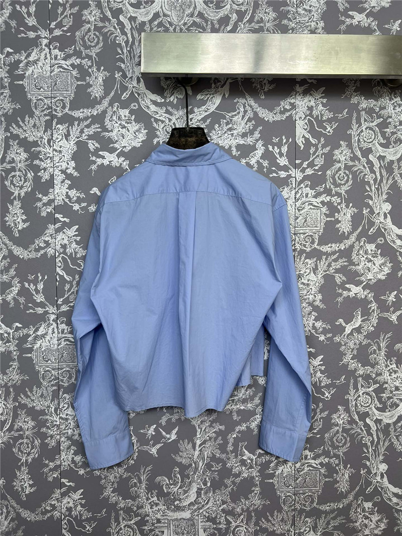 M1um1u new short shirt replica d&g clothing