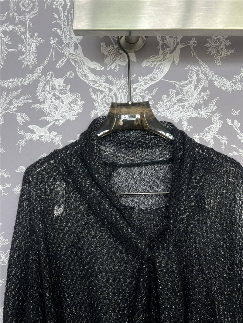 D10r knitted ribbon top replicas clothes