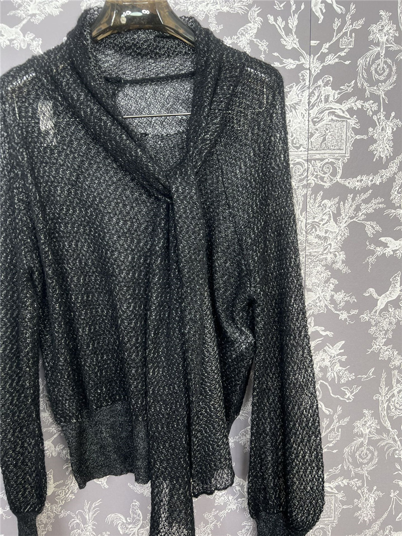 D10r knitted ribbon top replicas clothes