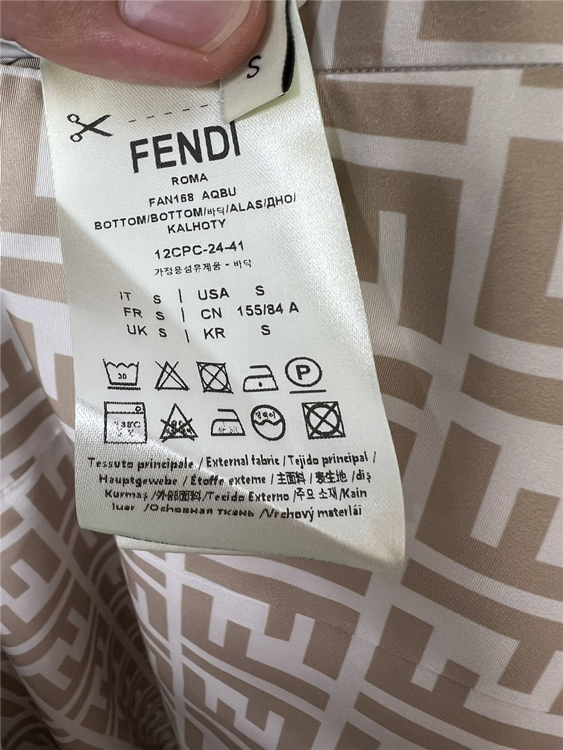 F**di new zipper windbreaker replica clothes