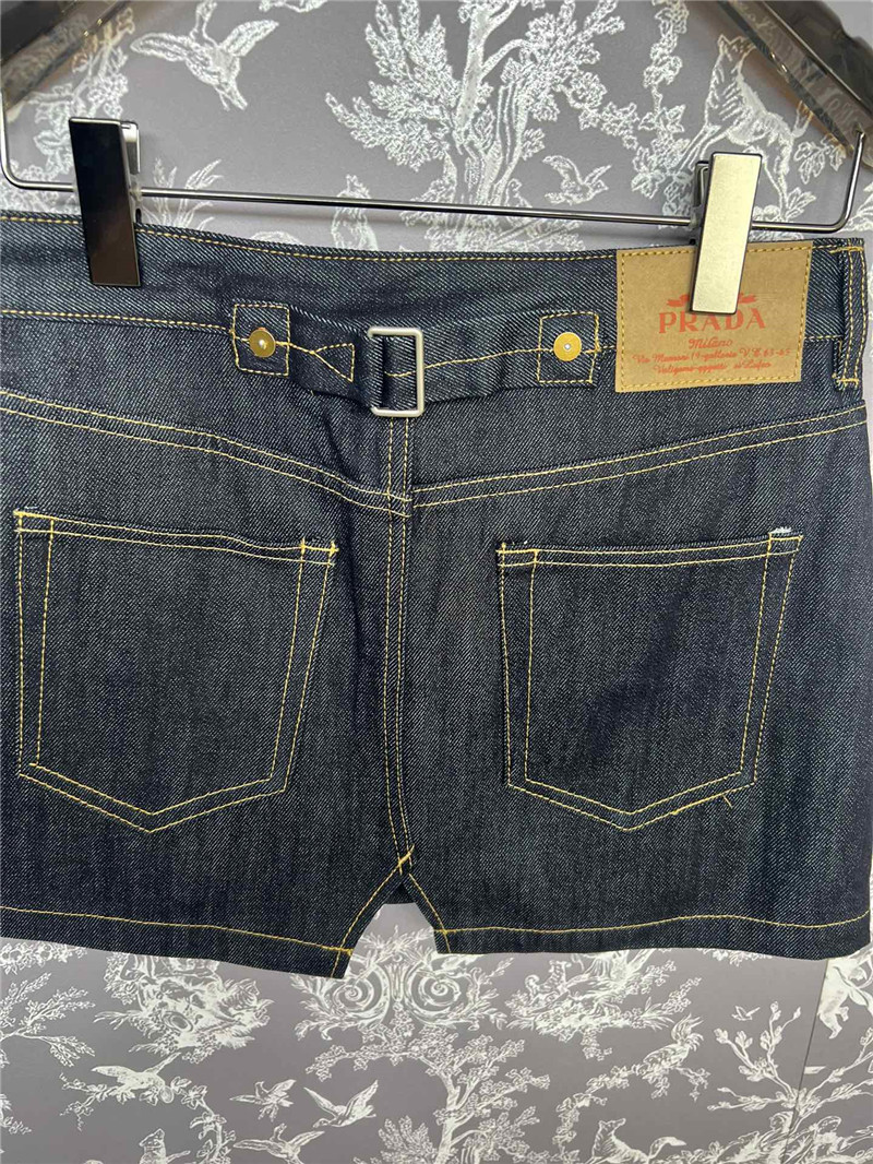 Pra*a new denim skirt replica d&g clothing
