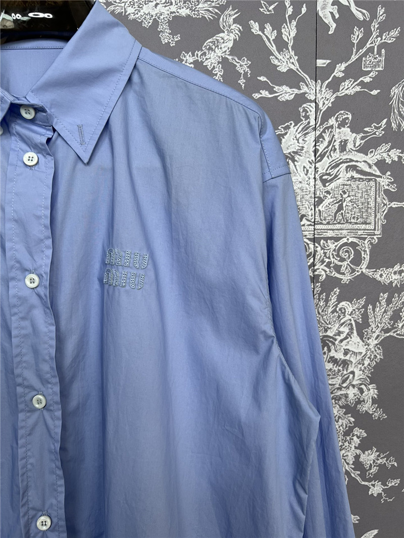 M1um1u summer new shirt replicas clothes
