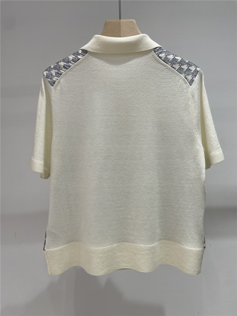 H**me5 polo collar top replica designer clothes