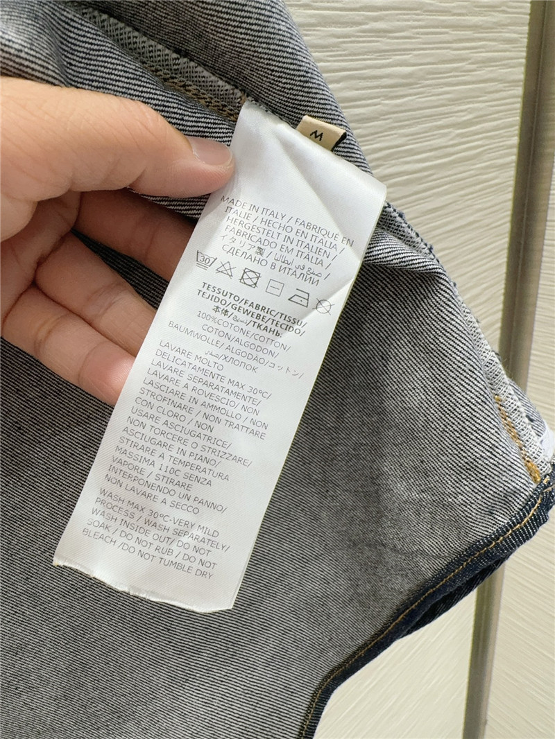 Gvc*1 denim top replica d&g clothing