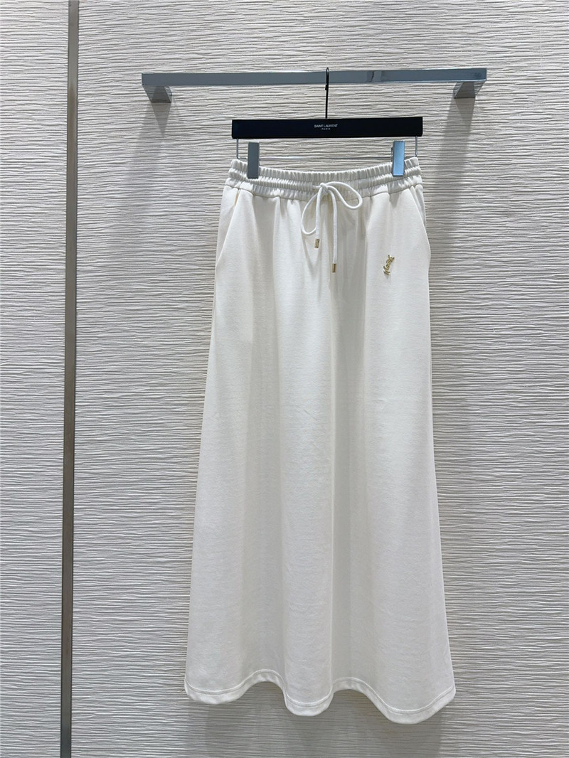 Y51 wing sleeve top + simple skirt set replica clothes