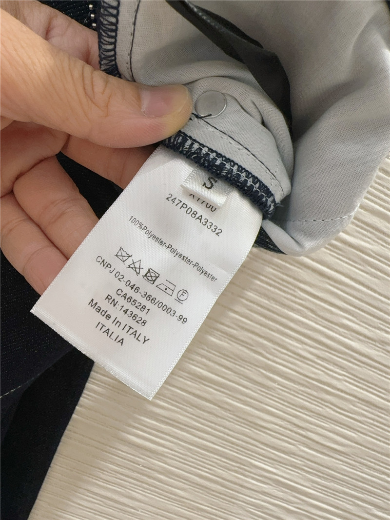 D10r denim slit skirt replica d&g clothing