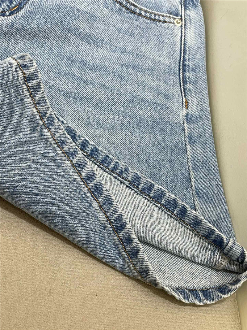 Pra*a high waist denim shorts replica d&g clothing