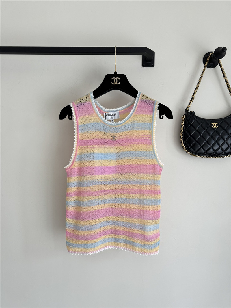 Ch**el crochet vest cheap replica designer clothes