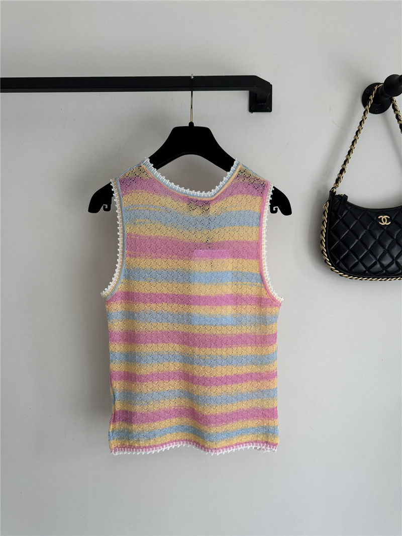 Ch**el crochet vest cheap replica designer clothes