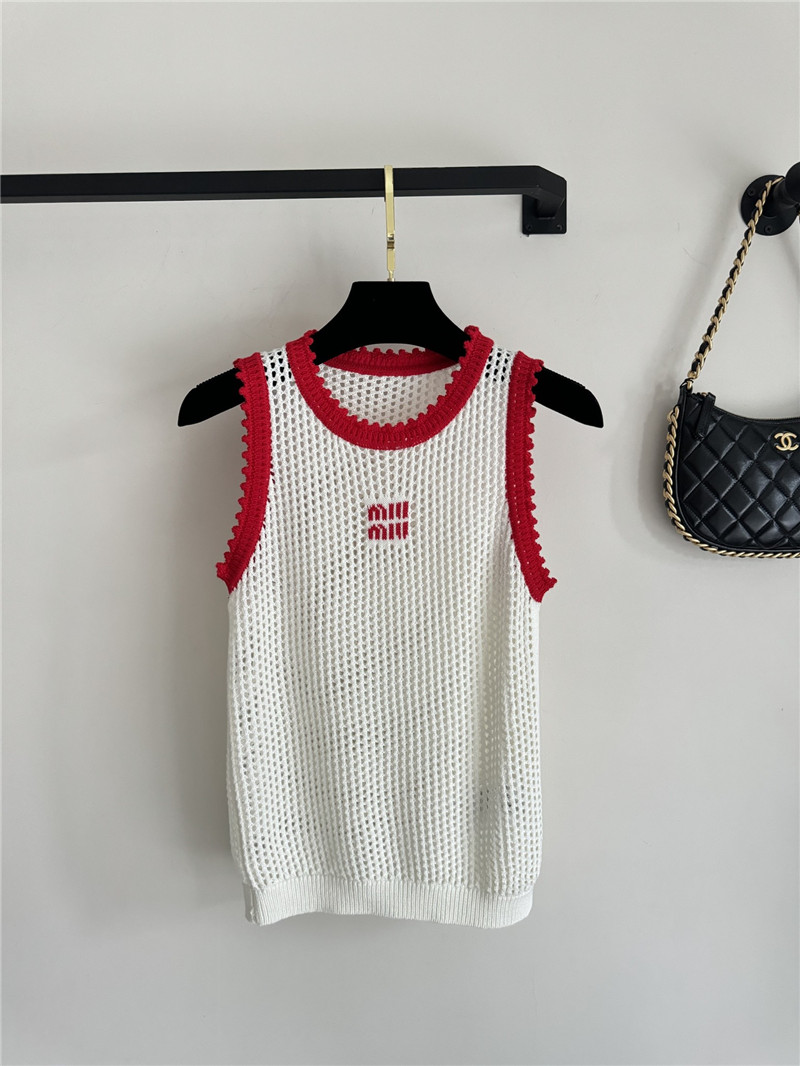 M1um1u new vest cheap replica designer clothes