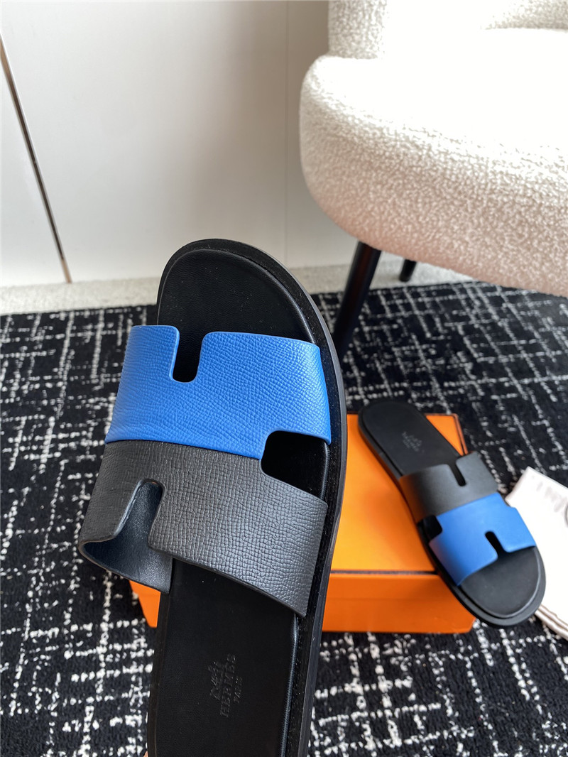 H**me5 izmir sandals black blue