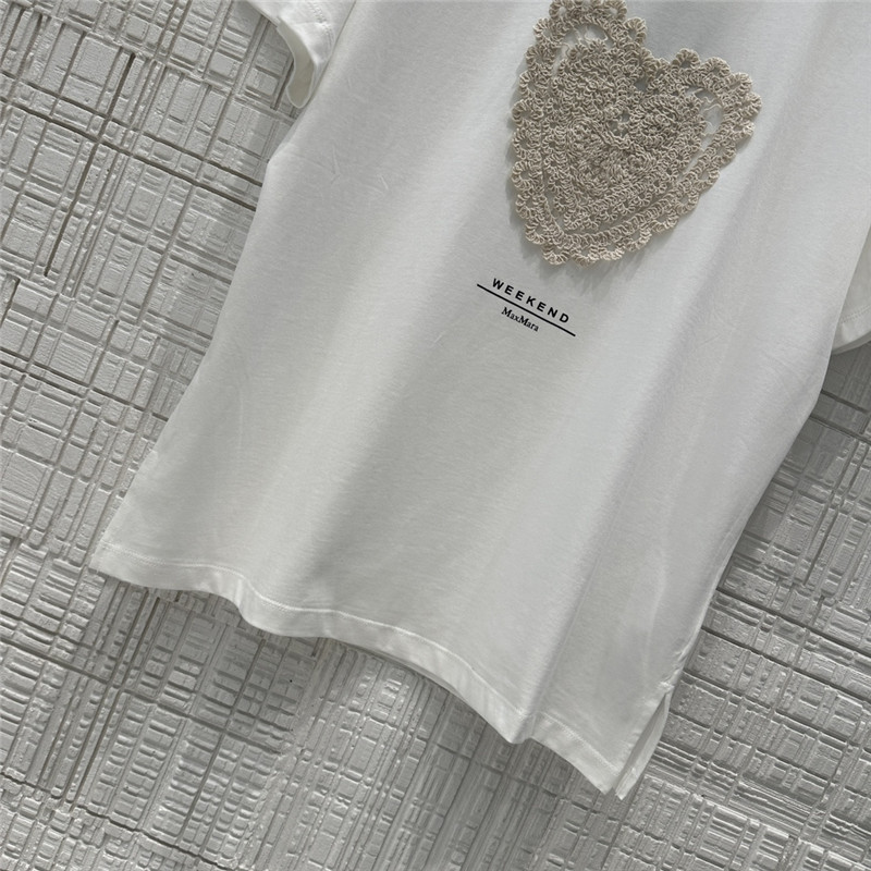 Vanitoo water-soluble heart pattern T-shirt replica clothes