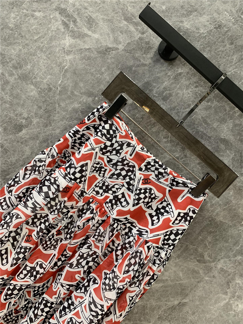 Ch**el irregular hem skirt replica designer clothes