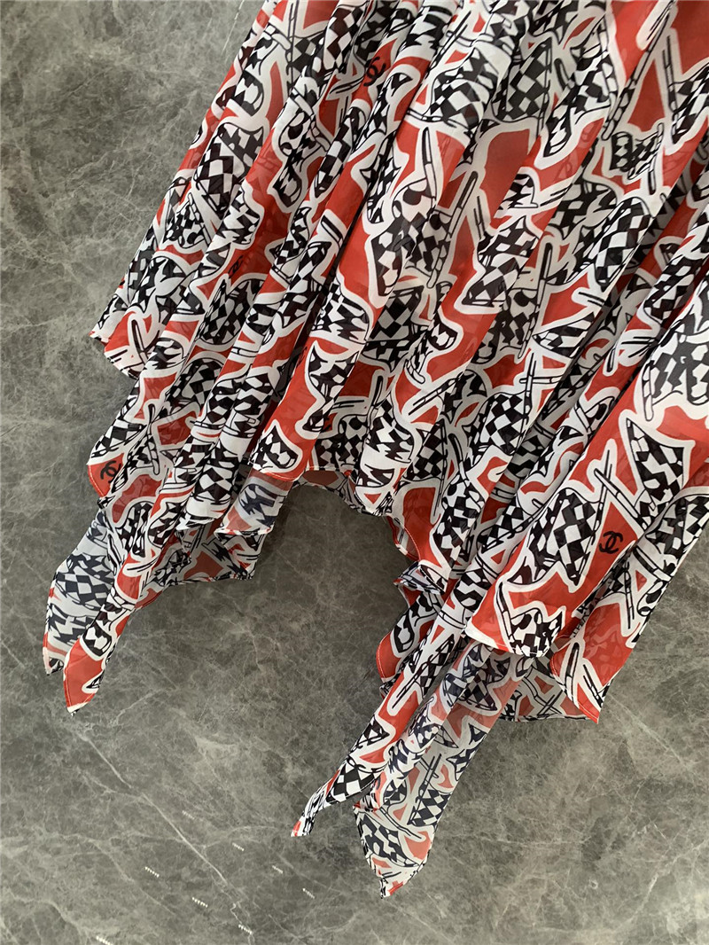 Ch**el irregular hem skirt replica designer clothes