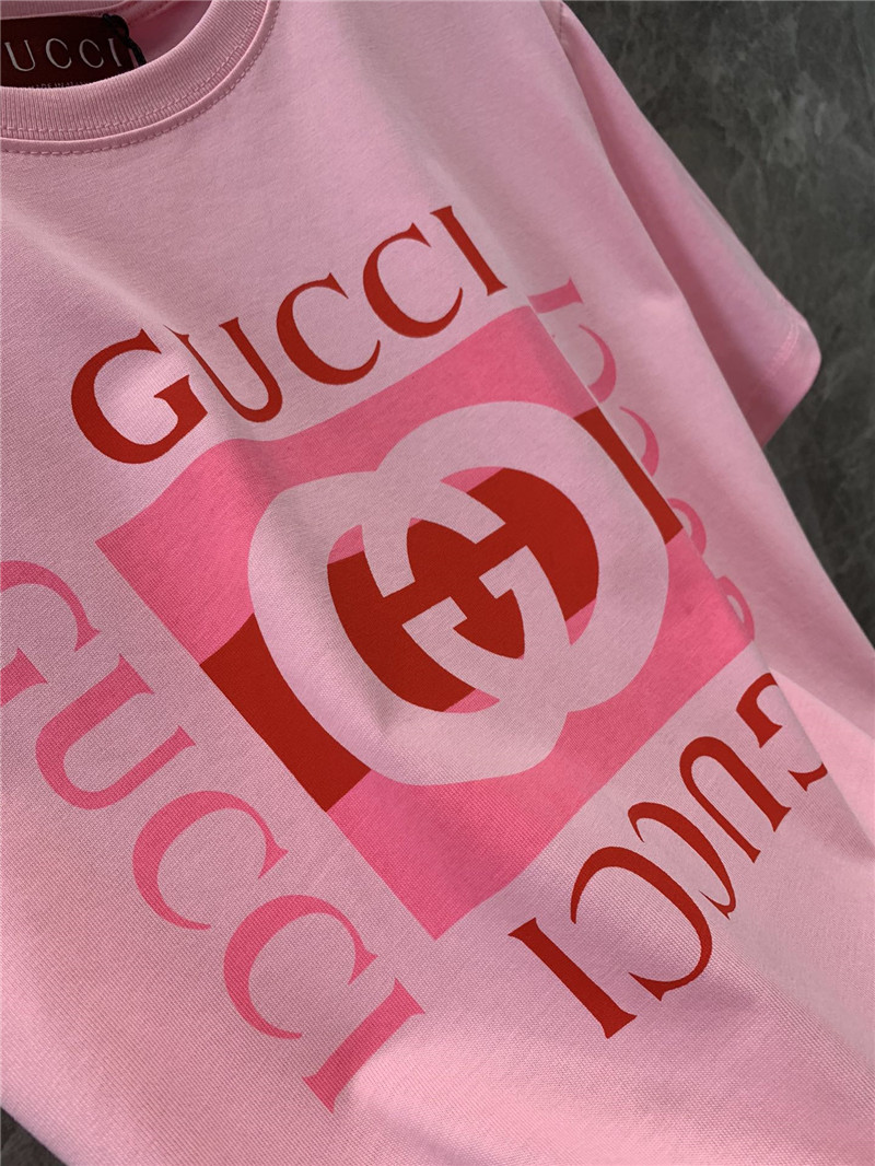 Gvc*1 new logo print short sleeve t-shirt replica clothes