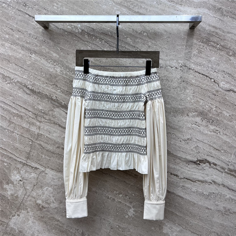 Ce1i*e yarn-dyed sky blue striped shirt replicas clothes