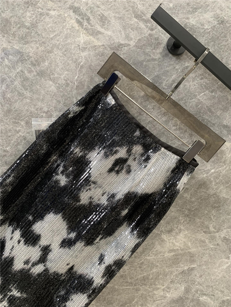 Y51 sequin embroidered hip skirt replica d&g clothing
