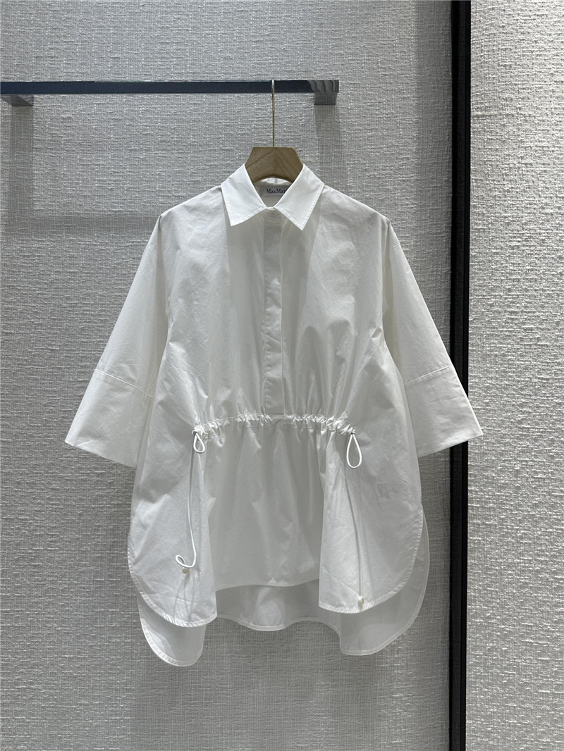 Vanitoo dropped shoulder three-quarter sleeve shirt replica clothing