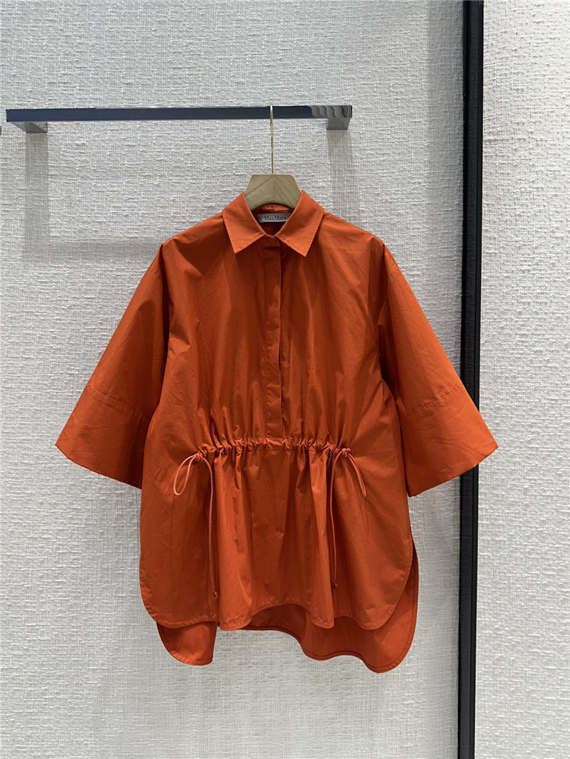 Vanitoo dropped shoulder three-quarter sleeve shirt replica clothing