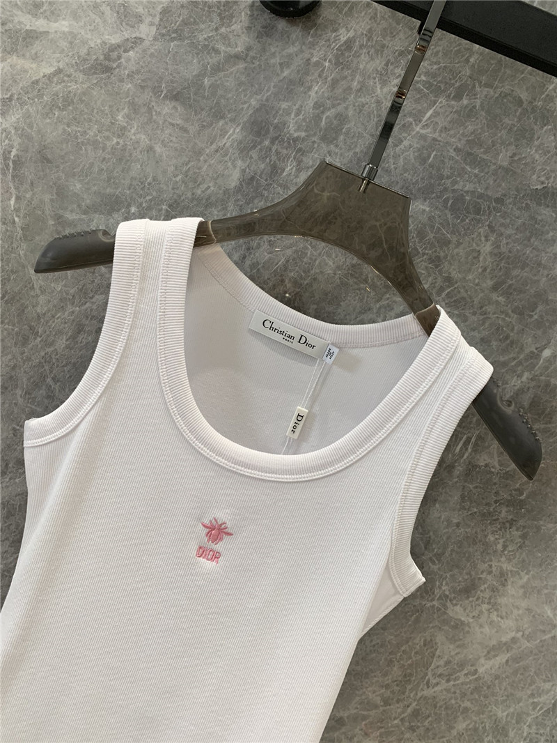 D10r bee embroidered vest replica d&g clothing