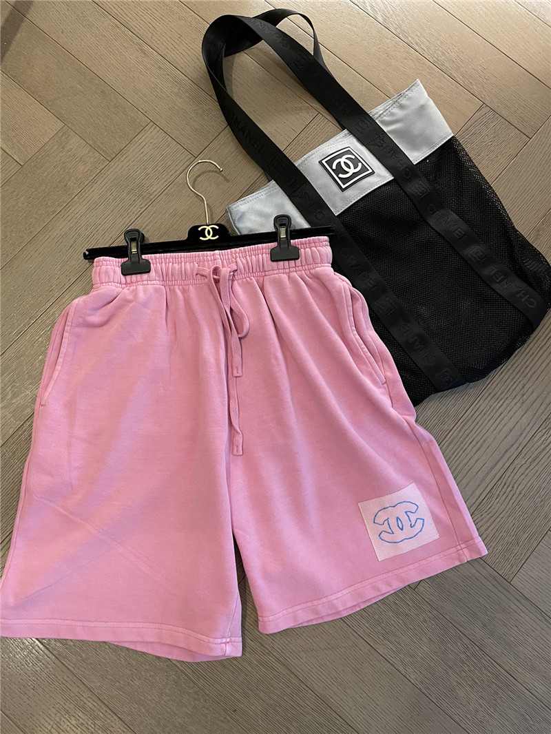 Ch**el loose casual shorts replica designer clothes