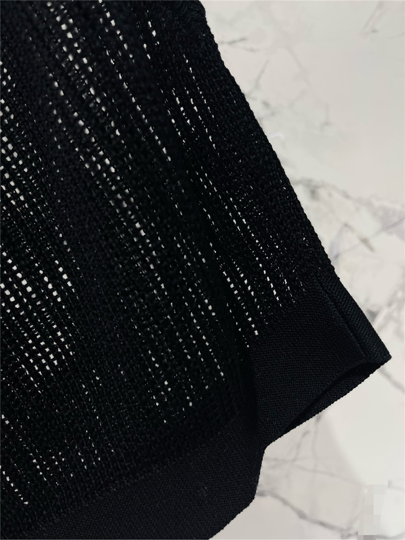 l0vis Vvtt0n lv hollow chain sleeveless knitted vest replica clothing