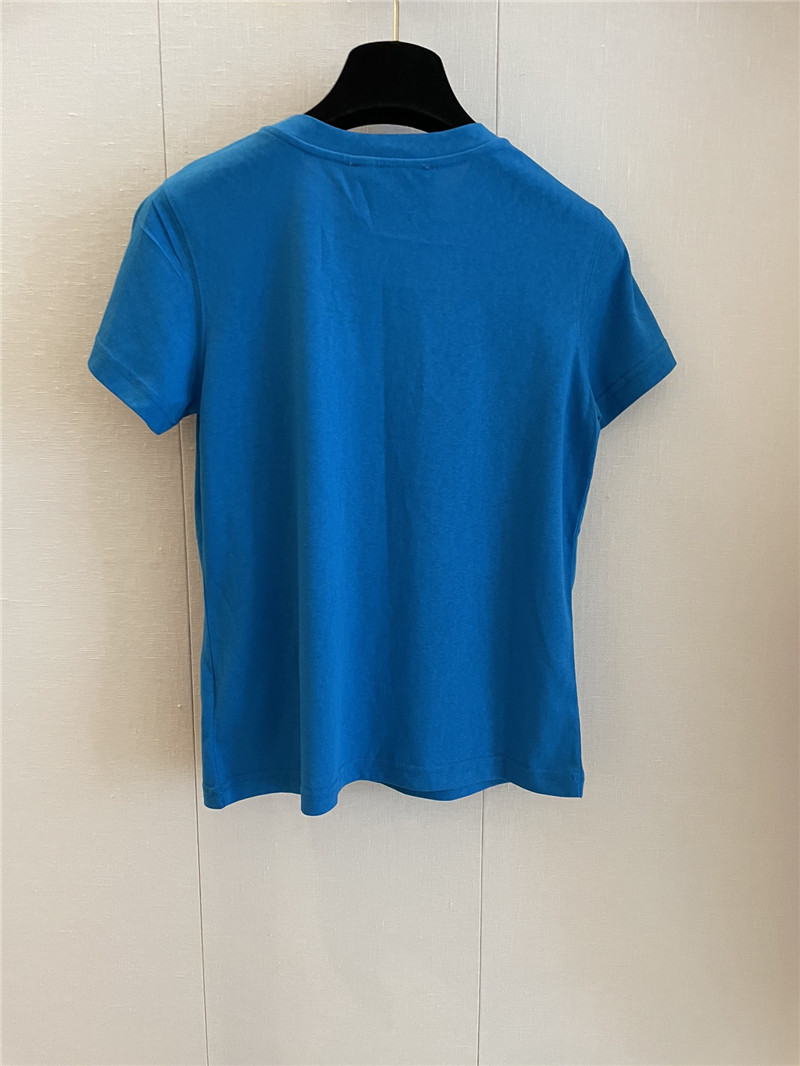Ch**el new round neck short sleeve replica clothing