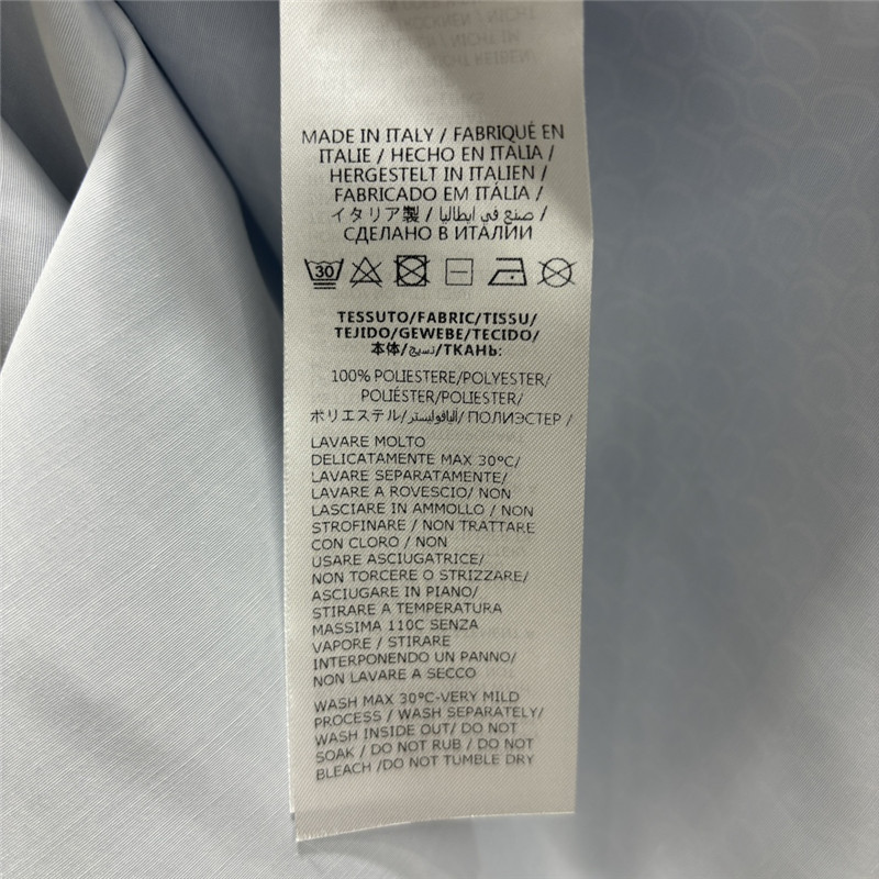 Gvc*1 lettering print shirt dress replica designer clothes