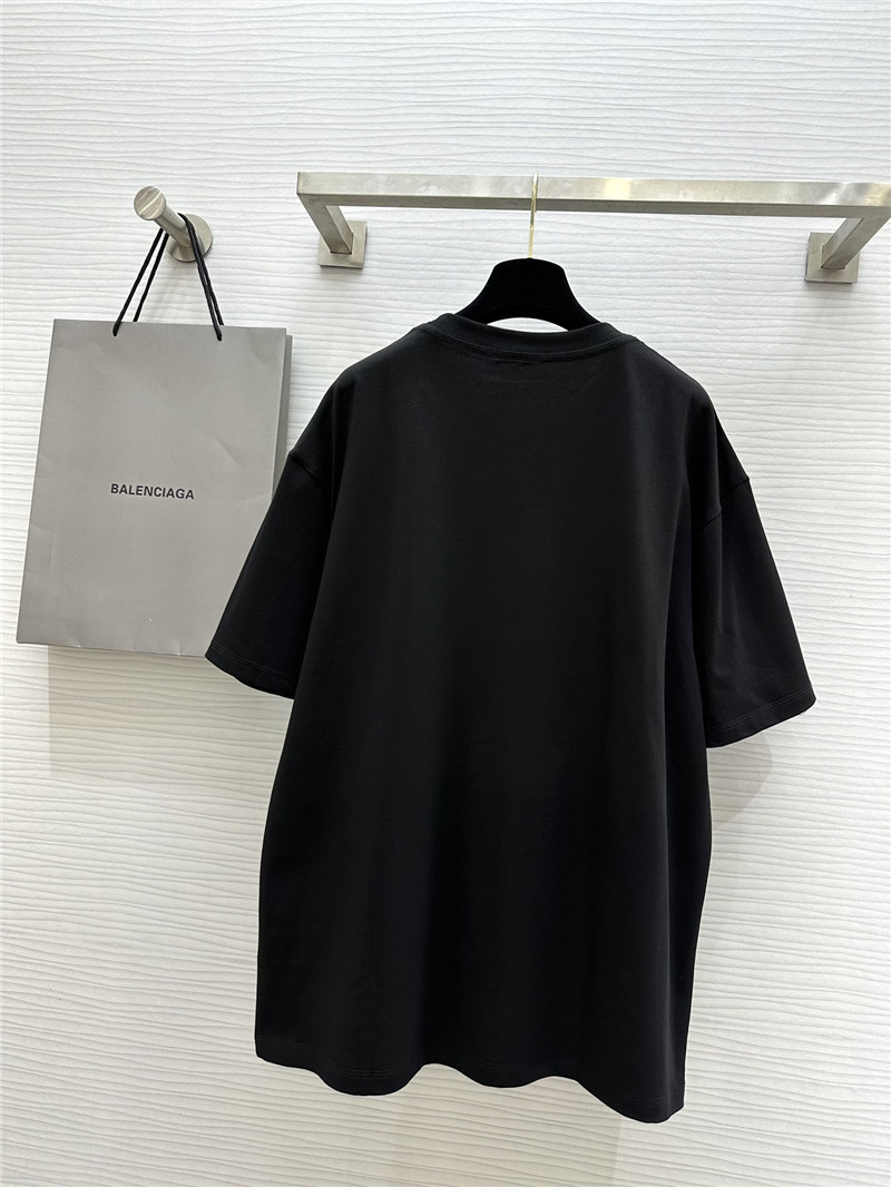 Ba1en*iaga printed short-sleeved t-shirt replica clothes