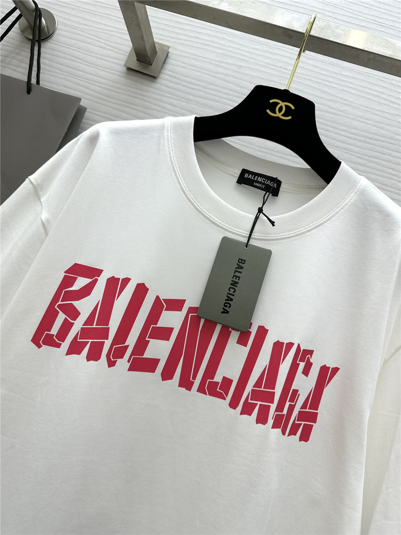 Ba1en*iaga printed short-sleeved t-shirt replica clothes