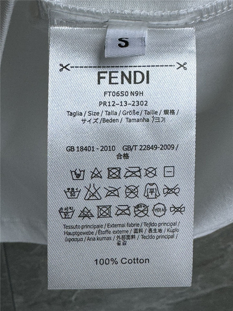 F**di sequined letter t-shirt replicas clothes