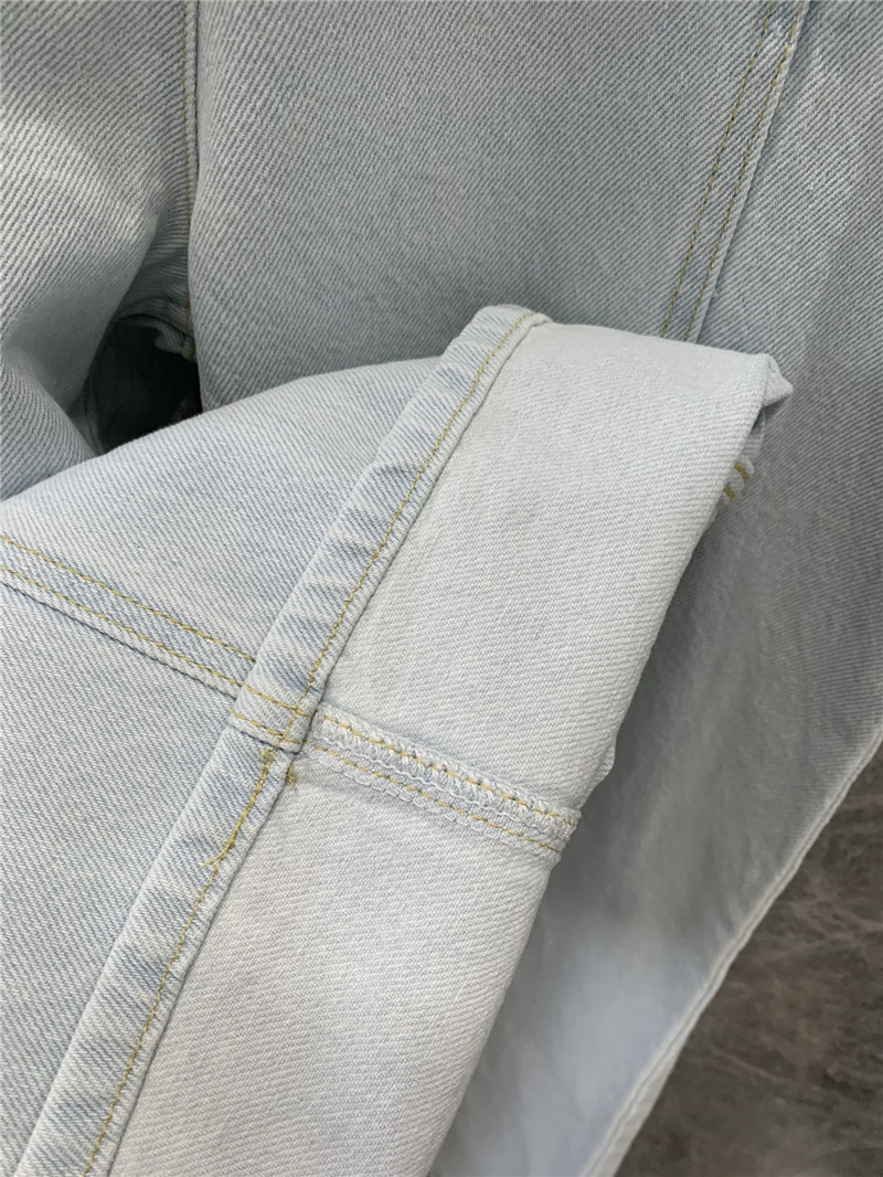 D10r three breasted denim trousers replica clothing