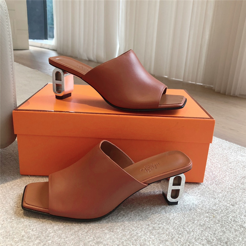H**me5 iconique 60 sandals brown