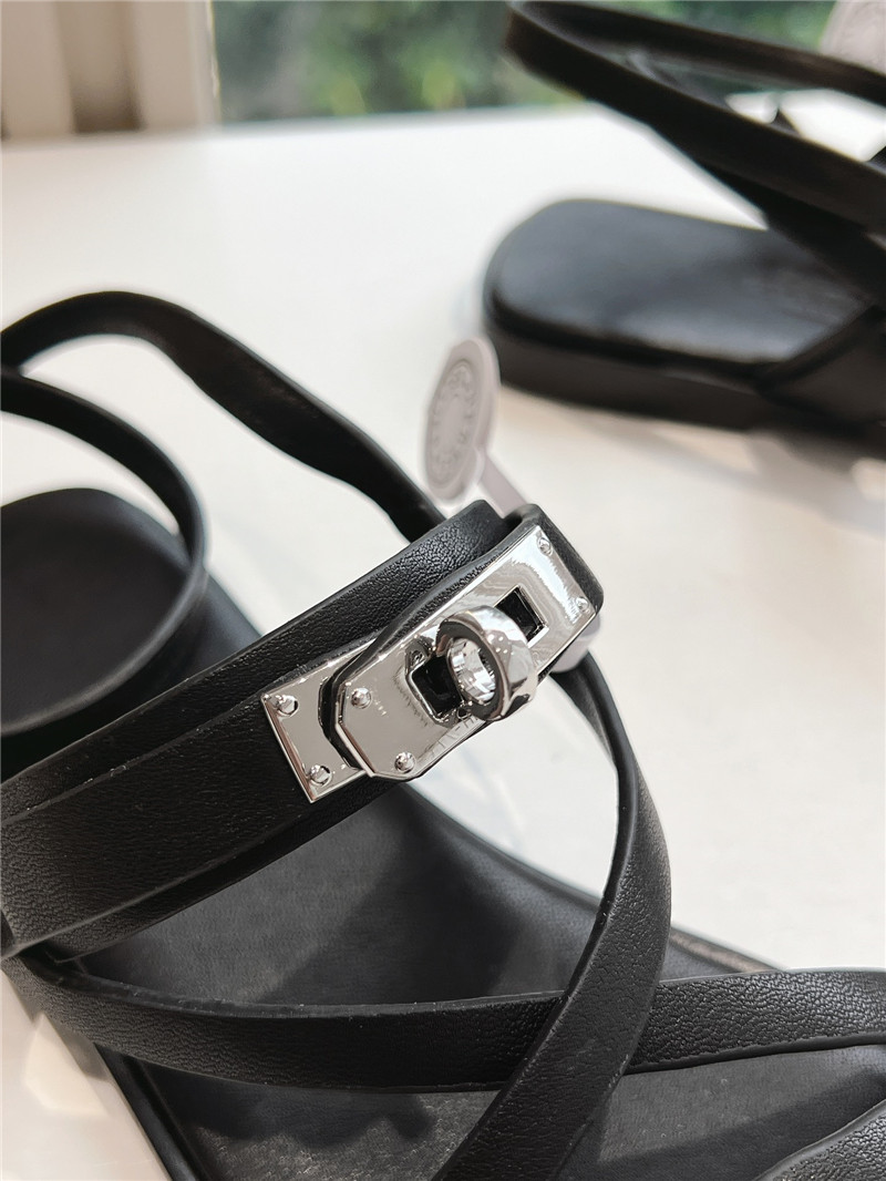 H**me5 june sandals black