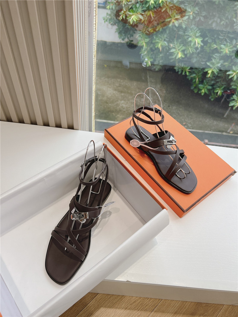 H**me5 june sandals brown