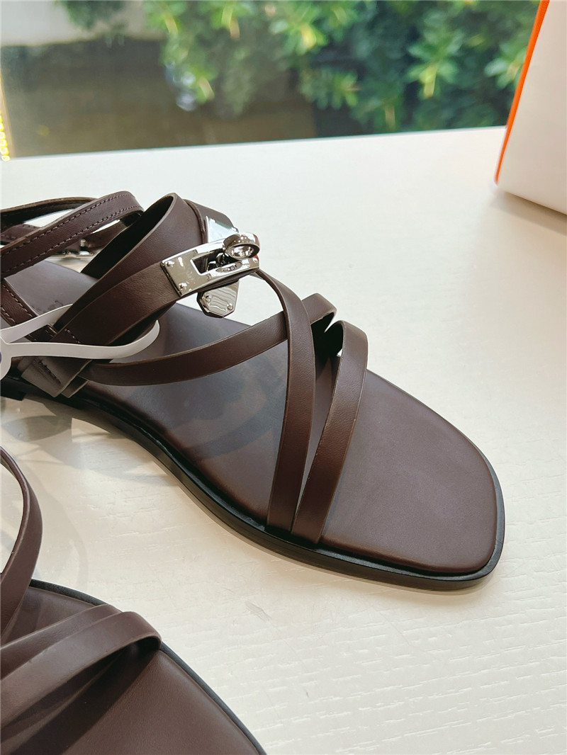 H**me5 june sandals brown