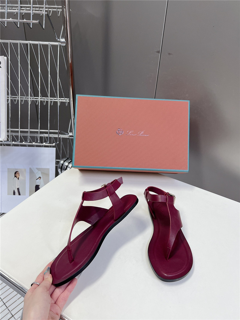 L0r0 P1ana trani open-toe sandals