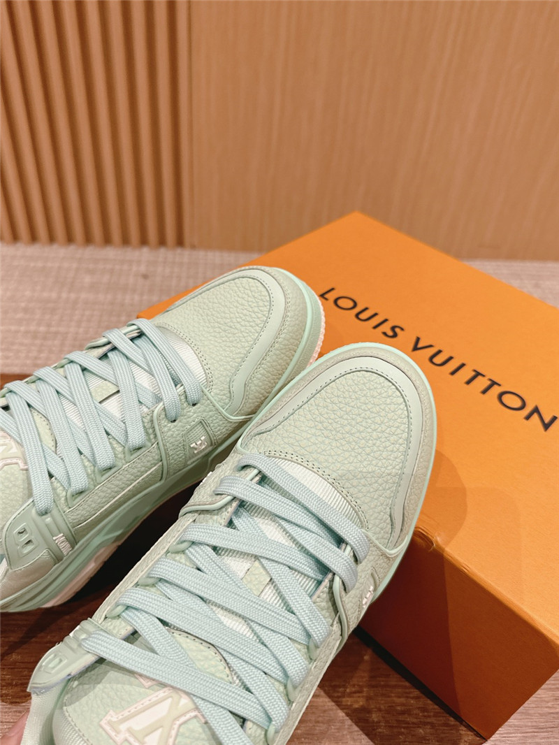 l0vis Vvtt0n lv women trainer sneakers in light blue