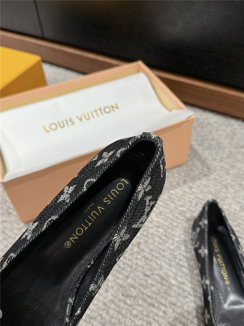 l0vis Vvtt0n nina flat ballerina gray