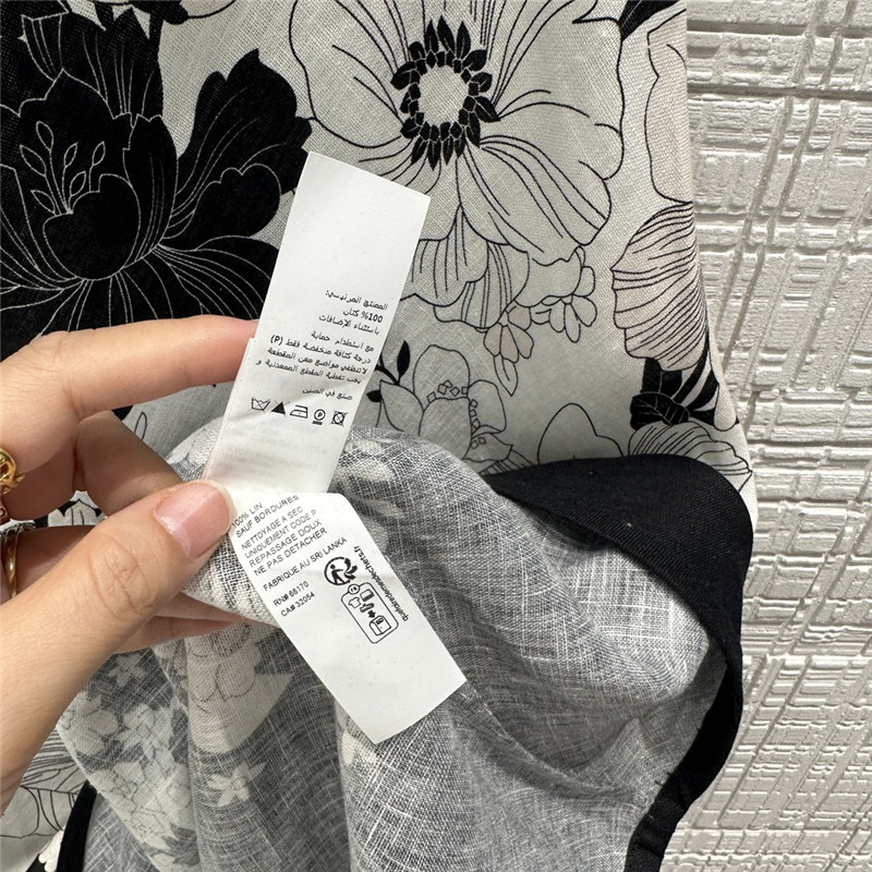 Zimm premium linen cotton A-line maxi skirt replica d&g clothing