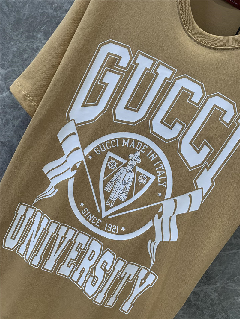 Gvc*1 printed round neck short sleeve t-shirt replica d&g clothing