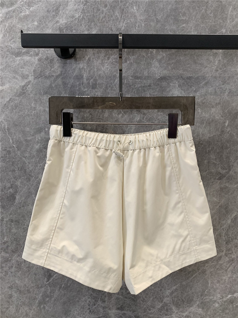F**di cream shorts replica d&g clothing
