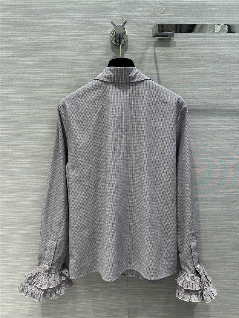 Ch**el palace style lace shirt replica d&g clothing
