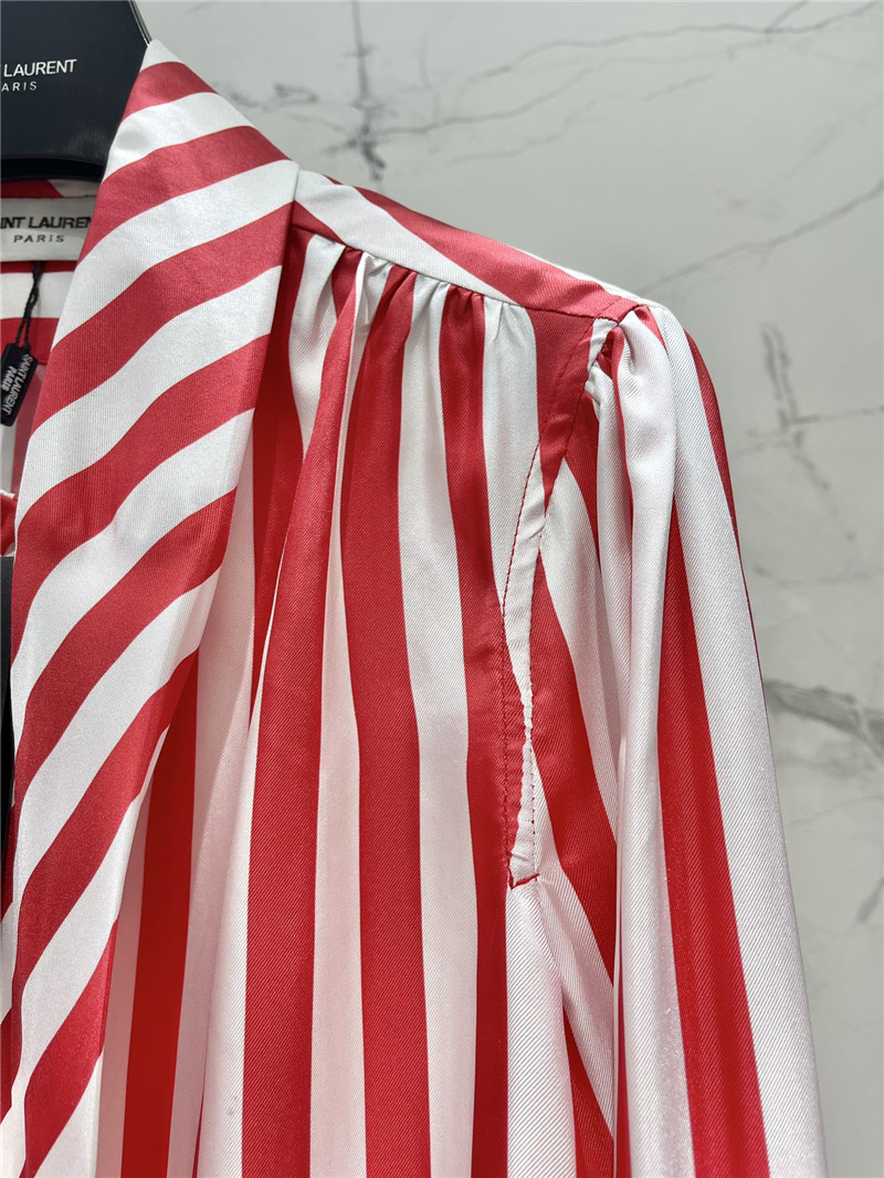 Y51 ribbon silk shirt replica d&g clothing