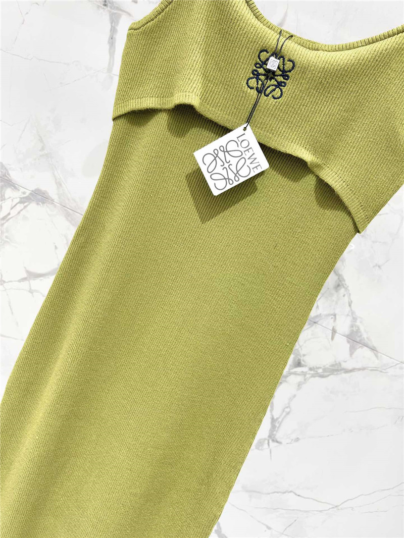 L0ew* embroidered logo suspender dress replica clothing sites