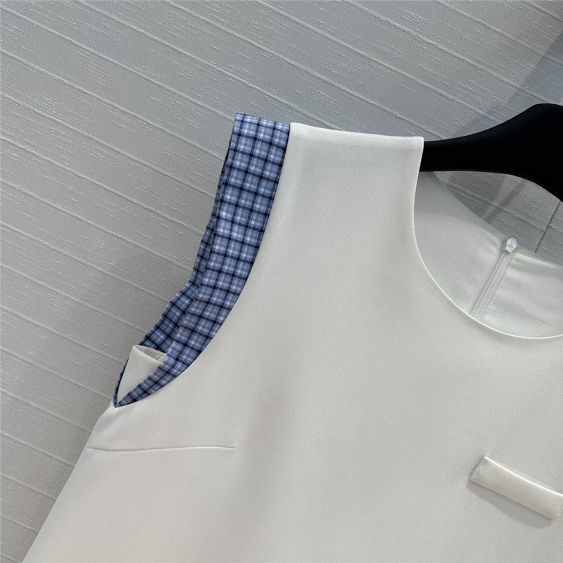 M1um1u small flying sleeve dress replica clothing sites